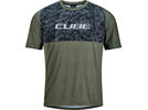 Cube MTB Trikot Matrix TM kurzarm, olive | Bild 1
