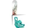 Set: Nitro Lectra 2017 + Burton Lexa 2017, the teal deal - Snowboardset | Bild 1