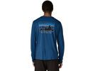 Patagonia Men's Long-Sleeved Cap Cool Daily Shirt - '73 Skyline, clement blue/light clement blue x-dye | Bild 5