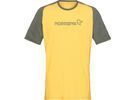 Norrona fjørå equaliser lightweight T-Shirt M's, olive night/lemon chrome | Bild 1