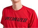 Specialized Men's Wordmark Short Sleeve T-Shirt, flo red | Bild 4