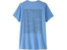 Patagonia Women's Capilene Cool Daily Graphic Shirt, abundant blue x-dye | Bild 2