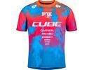 Cube MTB Trikot Rookie X Actionteam kurzarm, blue´n´pink´n´orange | Bild 1