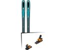 Set: Salomon QST Lumen 99 2018 + Salomon Warden MNC 13 saffron/black | Bild 1