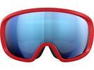 POC Fovea, Clarity Hi. Intense Partly Sunny Blue / prismane red | Bild 2