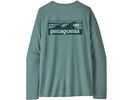 Patagonia Women's Long-Sleeved Capilene Cool Daily Shirt - Boardshort Logo, blue sage/light blue sage x-dye | Bild 2