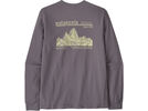 Patagonia Men's Long-Sleeved Midweight Hut Tripper Skyline T-Shirt, may grey | Bild 2