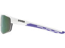 uvex axos set, Mirror Purple / white matt | Bild 2