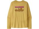 Patagonia Men's Long-Sleeved Capilene Cool Daily Shirt - '73 Skyline, limestone yellow/light limestone yellow x-dye | Bild 2