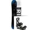 Set: Ride Berzerker 2017 + Nitro Phantom 2017, midnight - Snowboardset | Bild 1