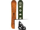 Set: Arbor Formula Premium Mid Wide 2017 + K2 Cinch CTC 2017, black - Snowboardset | Bild 1