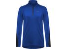 Gore Wear M Damen Mid Zip Shirt Langarm, ultramarine blue/black | Bild 1