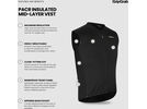 GripGrab PACR Insulated Mid-Layer Vest, black | Bild 9
