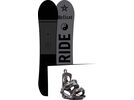 Set: Ride Hellcat 2017 + K2 Cinch Tryst 2017, black - Snowboardset | Bild 1