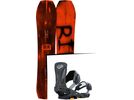 Set: Ride Warpig Large 2017 + Ride Capo 2015, matte olive - Snowboardset | Bild 1