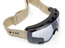 Fox PureVue Goggle, Clear Mirror / cream | Bild 3