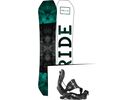 Set: Ride Helix 2017 + Flow Nexus Hybrid 2017, black - Snowboardset | Bild 1