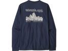 Patagonia Men's Long-Sleeved Midweight Hut Tripper Skyline T-Shirt, new navy | Bild 2