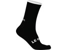 Le Col Long Tech Wool Cycling Socks, black/white | Bild 1