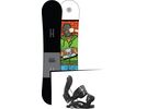 Set: Ride Crook 2017 + Flow Nexus 2016, black - Snowboardset | Bild 1