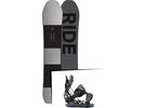 Set: Ride Timeless 2017 + Flow NX2-GT 2017, black - Snowboardset | Bild 1
