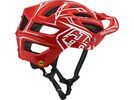 TroyLee Designs A2 Pinstripe 2 Helmet MIPS, red | Bild 3