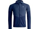 Ortovox Merino Fleece Light Grid Hoody M, deep ocean | Bild 1
