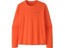 Patagonia Men's Long-Sleeved Capilene Cool Daily Shirt - Boardshort Logo, orange peel/light orange peel x-dye | Bild 1