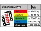 bySchulz G.Serie ST Federelement Soft / 45-65 kg, rot | Bild 2