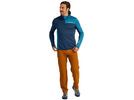 Ortovox Merino Fleece Light Grid ZN Hoody M, deep ocean | Bild 3