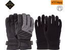POW Gloves Warner Gore-Tex Short Glove + Merino Liner, charcoal | Bild 3