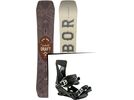 Set: Arbor Draft 2017 + Nitro Zero 2017, not black - Snowboardset | Bild 1