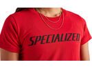 Specialized Wordmark T-Shirt Damen kurzarm, flo red | Bild 5