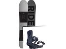 Set: Ride Timeless 2017 + Ride LTD, black - Snowboardset | Bild 1