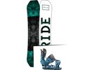 Set: Ride Helix 2017 + Flow NX2 2016, blue - Snowboardset | Bild 1