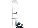 Set: Nitro T1 Wide 2017 + Flow Fuse-GT 2016, black/blue - Snowboardset | Bild 1