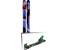 Set: K2 SKI Remedy 102 2017 + Tyrolia Adrenalin 16 ohne Bremse, solid black flash green - Skiset | Bild 1