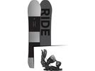 Set: Ride Timeless 2017 + Flow Fuse 2016, black - Snowboardset | Bild 1