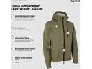 GripGrab EXPLR Waterproof Lightweight Jacket, olive green | Bild 12