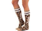 Eivy Cheerleader Wool Socks, leopard | Bild 1