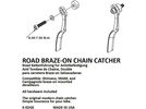 K-Edge Road Braze-on Chain Catcher, gunmetal | Bild 3