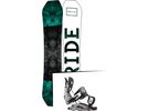 Set: Ride Helix 2017 + Flow Fuse 2016, grey - Snowboardset | Bild 1
