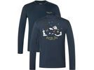 super.natural Apres Ski LS Herren, blueberry/various | Bild 1