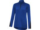 Gore Wear M Damen Mid Zip Shirt Langarm, ultramarine blue/black | Bild 2