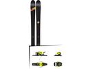 Set: Line Sick Day 95 2017 + Salomon Warden 11 100 mm, yellow black - Skiset | Bild 1