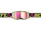 Scott Prospect Goggle, black/yellow/Lens: pink chrome wks | Bild 2