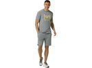 super.natural Grid Logo Tee Herren, cashmere grey melange/aspen gold | Bild 5
