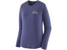 Patagonia Women's Long-Sleeved Capilene Cool Merino Graphic Shirt, solstice purple | Bild 1