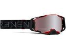 100% Armega Renen X 100% - Limited Edition - HiPER Silver Mirror, black/red/zebra | Bild 2