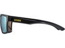 uvex lgl 29, black mat/Lens: mirror yellow | Bild 2
